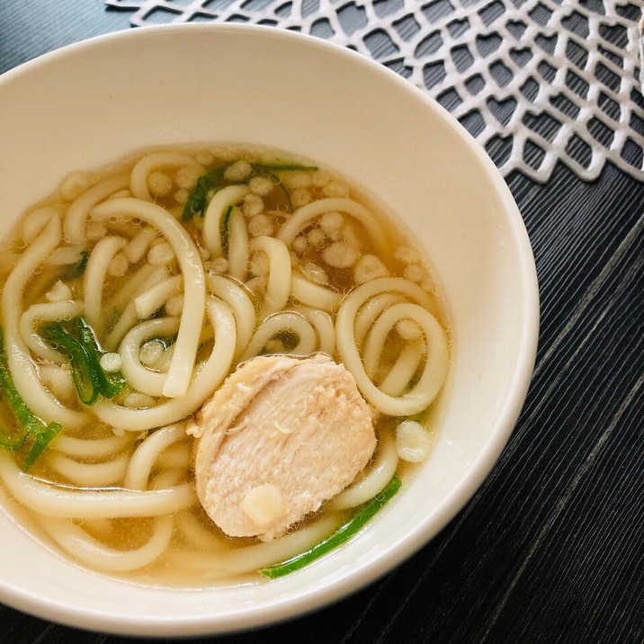 鶏チャーシューの余りで☆翌日は絶品うどん